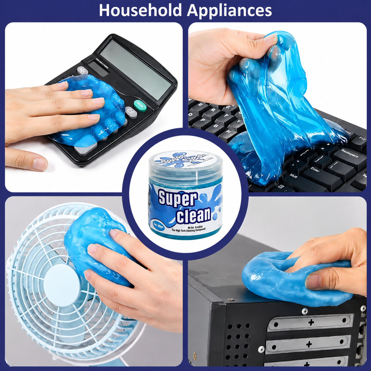 Super Cleaning Gel Cleaner For CarAC Vent interior Dust Cleaner