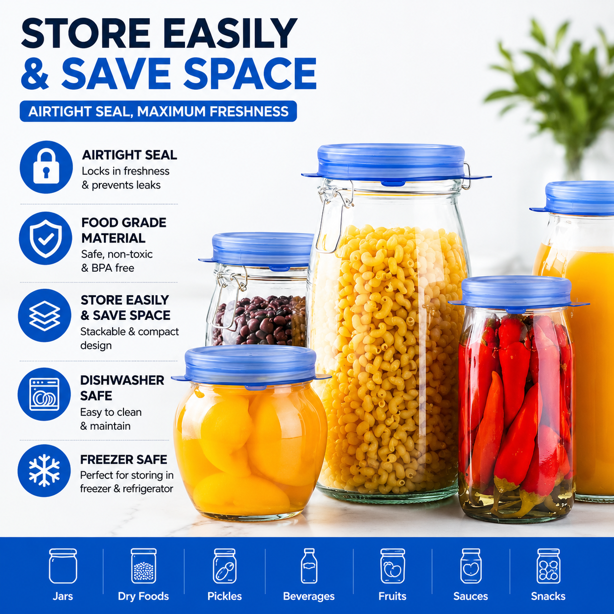 Silicone Stretch Lids – Reusable Freshness Covers for Every Kitchen
