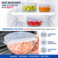 Silicone Stretch Lids – Reusable Freshness Covers for Every Kitchen