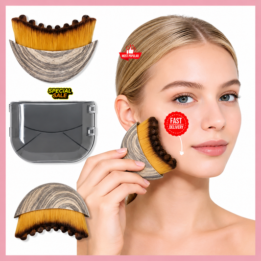 Facial Dry Brush - Lymphatic Contour Face Brush
