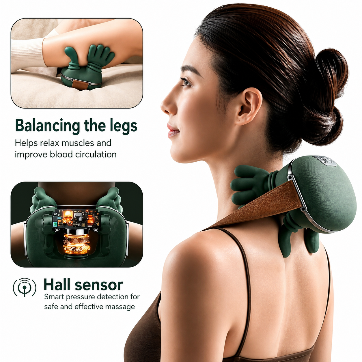 Neck and Back Massager, Neck Massager, Shiatsu Massager